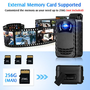 Mini Body Camera  Small Portable Night Vision Police Body Cam