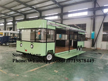 Load image into Gallery viewer, 7m Long Conssion Food Cart Electric Truck Food Kiosk Hot Dog Kiosk Catering Trailer Sushi Dining Car