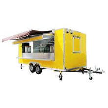 Load image into Gallery viewer, Food Truck Mobile Kitchen Trailer Coffee Fast Food Vending Cart Catering Equipment