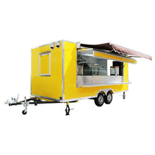 Load image into Gallery viewer, Food Truck Mobile Kitchen Trailer Coffee Fast Food Vending Cart Catering Equipment