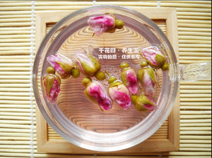 100g Rose Tea Dried Edible Rose Flower Tea Fresh Natural Buds