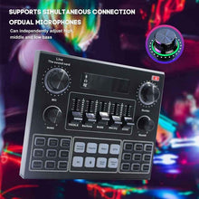Load image into Gallery viewer, Bluetooth Professional Live Sound Card Studio Recording Equipment