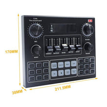 Load image into Gallery viewer, Bluetooth Professional Live Sound Card Studio Recording Equipment