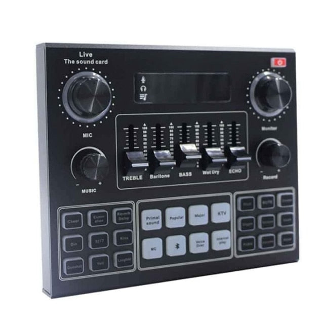 Bluetooth Professional Live Sound Card Studio Recording Equipment