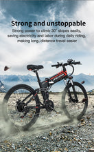 Load image into Gallery viewer, E bike 800w 48v12.8ah lithium battery 26 inch 2021 new folding mountain bike  for adults