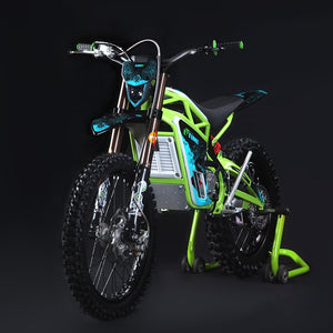 E-MOTOR Electric motorcycle 96V Peak 12000w Stealth electric mountain bike 120KM/H off-road motorcycle