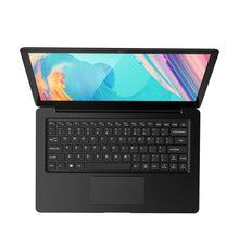 Load image into Gallery viewer, 12.5 Inch N3350 Slim Small Mini Laptop 4G RAM 64G SSD Ultrabook Business Office Notebook Cool Black Netbook Portable PC Computer