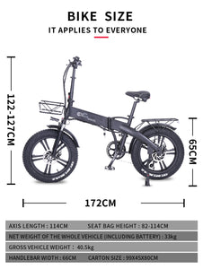 Electric bike 750W 48V15ah 45km/h  Motor Ebike  80KM Electrica 4.0 fat tire Electric Bicycle beach E-bike