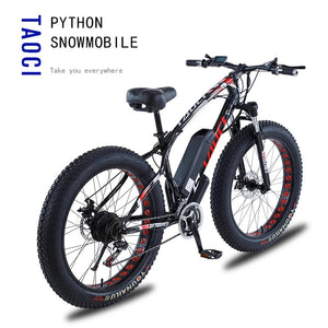 26-inch Electric Bike 45km/h Powerful Commuter Bicycle 48V 13Ah Battery 750W Brushless Motor Double Disc Brake Fat Tire Ebike