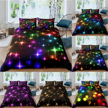 Load image into Gallery viewer, 3D Printing Bedding Set Luxury Duvet Cover With Pillowcase Quilt Cover Queen King Bed Set Starry Sky Pattern Comforter Covers