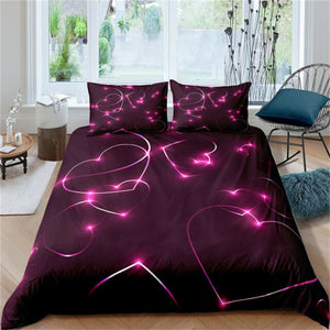 3D Printing Bedding Set Luxury Duvet Cover With Pillowcase Quilt Cover Queen King Bed Set Starry Sky Pattern Comforter Covers