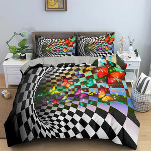 3D Printing Bedding Set Luxury Duvet Cover With Pillowcase Quilt Cover Queen King Bed Set Starry Sky Pattern Comforter Covers