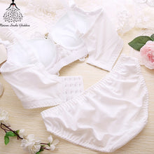 Load image into Gallery viewer, Sexy Underwear Set Push Up Bra Set For Women Underwear Lace Embroidery Bralette Set Women Intimates Lingerie AB Cup