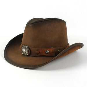 Women Men Western Cowboy Hat For Dad Gentleman Lady Cowgirl Sombrero Hombre Jazz Caps 9 Stlye Dropshipping