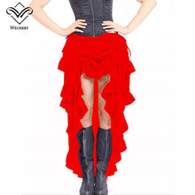 Load image into Gallery viewer, Women Skirts Sexy Long Maxi Steampunk Skirts Punk Midi Gothic Corset Skirt Lace Skirts