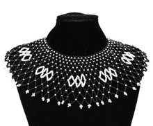 Load image into Gallery viewer, Ethnic Bohemian Bead Tassel Necklace Earring Set for Women