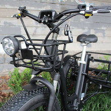 Load image into Gallery viewer, 48V 1000W electric three-wheeled 20-24inch wheel CARGO  ebike