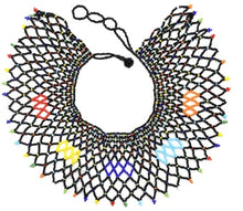 Load image into Gallery viewer, Ethnic Bohemian Bead Tassel Necklace Earring Set for Women