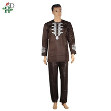 Load image into Gallery viewer, Dashiki African Dress for Men 2  Piece Suite Dashiki Shirt With Trousers