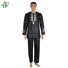 Load image into Gallery viewer, Dashiki African Dress for Men 2  Piece Suite Dashiki Shirt With Trousers