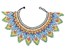 Load image into Gallery viewer, Ethnic Bohemian Bead Tassel Necklace Earring Set for Women