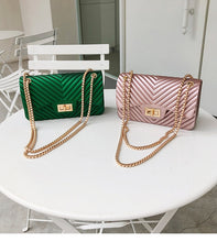 Load image into Gallery viewer, new Famous Brand Leather Messenger Bags Luxury Shoulder Bag Quilted Designer Handbags Women Bag Vintage Female Chain Jelly pack