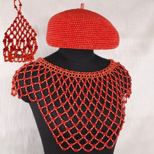 Load image into Gallery viewer, Dudo Jewelry 2019 Fashionable 100% Genuine Coral Beads Jewelry Set African Collar Necklace Edo Bridal Wedding Nigerian Jewellery