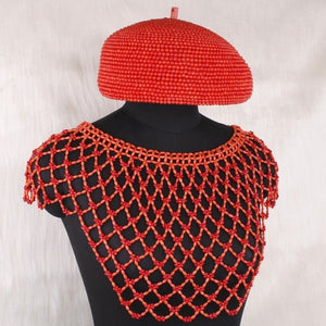 Dudo Jewelry 2019 Fashionable 100% Genuine Coral Beads Jewelry Set African Collar Necklace Edo Bridal Wedding Nigerian Jewellery