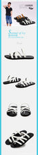 Load image into Gallery viewer, Summer Fashion Men Leather Sandals High Quality Men Roman Beach Shoes Casual Sandals Slippers Men Plus Size 36-46