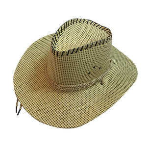 Handwork Summer Women Men Western Straw Cowboy Hat For Gentleman Wide Brim Boater Panama Jazz Hats Godfather Sombrero Cap