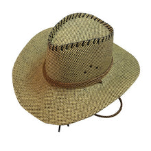 Load image into Gallery viewer, Handwork Summer Women Men Western Straw Cowboy Hat For Gentleman Wide Brim Boater Panama Jazz Hats Godfather Sombrero Cap